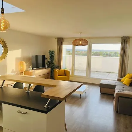 Harmonieux/bezannes/pkg Prive Appartement