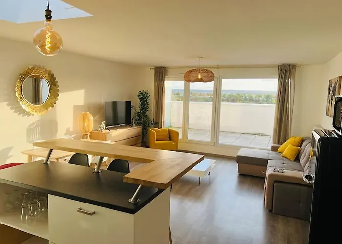 Harmonieux/bezannes/pkg Prive Apartment